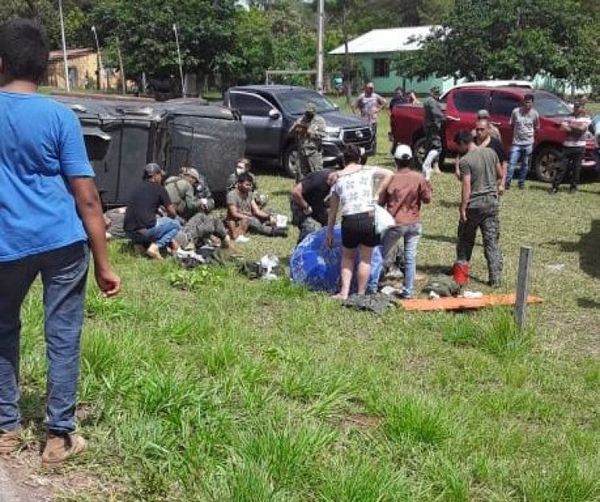 Camión blindado vuelca en Concepción: hay un militar herido