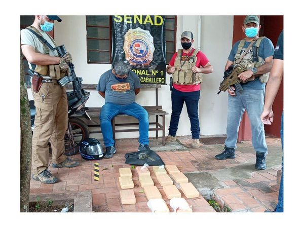 Detienen a un hombre con 14 kilos de cocaína