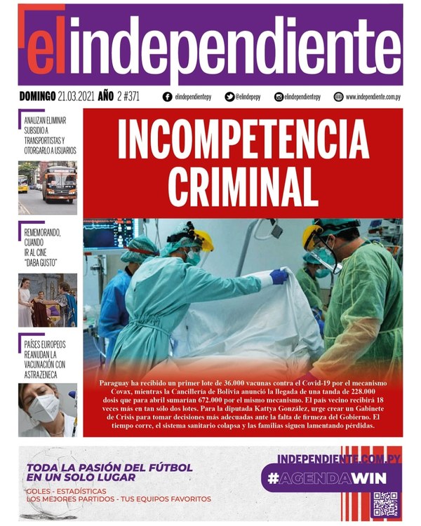 21-03-2021 | El Independiente