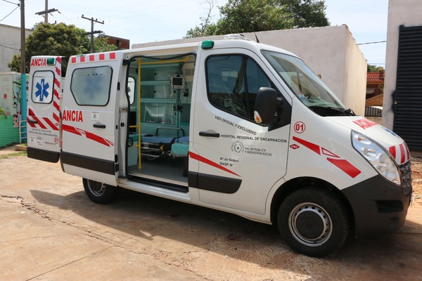 Hospital de Encarnación recibe ambulancia equipada con UTI | El Independiente