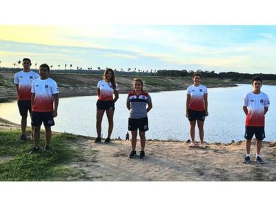 Tres medallas en natación