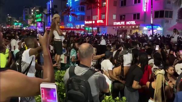 Toque de queda en Miami Beach tras llegada masiva de turistas - Megacadena — Últimas Noticias de Paraguay