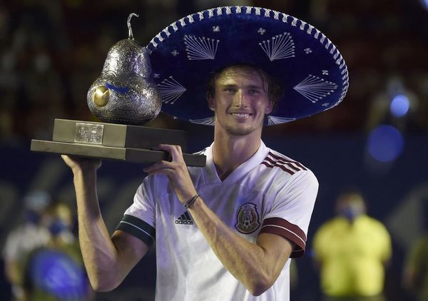Zverev se convierte en el primer campeón alemán del Abierto Mexicano - Tenis - ABC Color