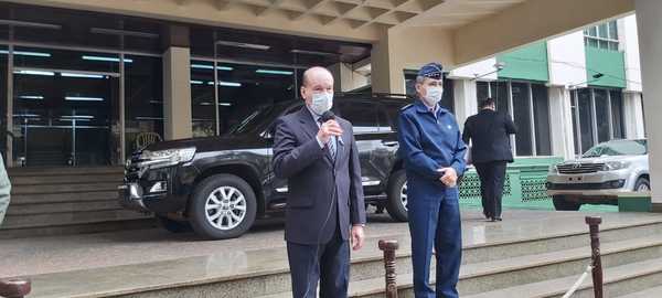 Soto Estigarribia criminaliza protestas y afirma que buscan instalar el caos - Megacadena — Últimas Noticias de Paraguay