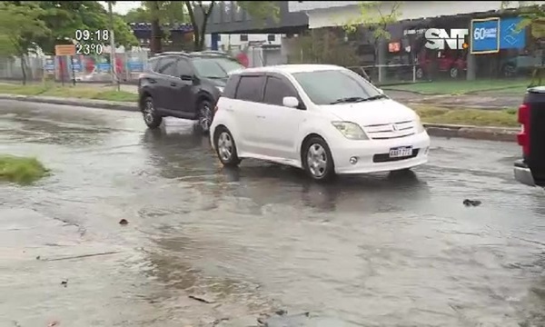 Intensas lluvias en Asunción - SNT