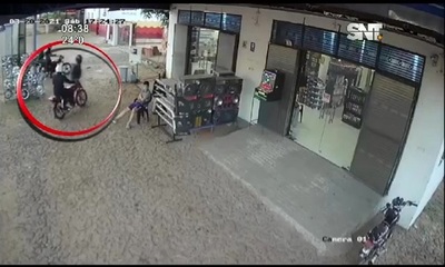 Delincuentes asaltaron local comercial en Luque - SNT