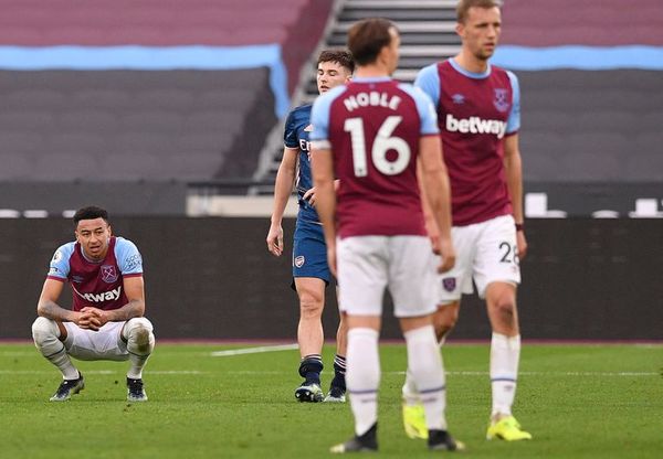 El West Ham desaprovecha tres goles e iguala 3-3 con el Arsenal - Fútbol - ABC Color