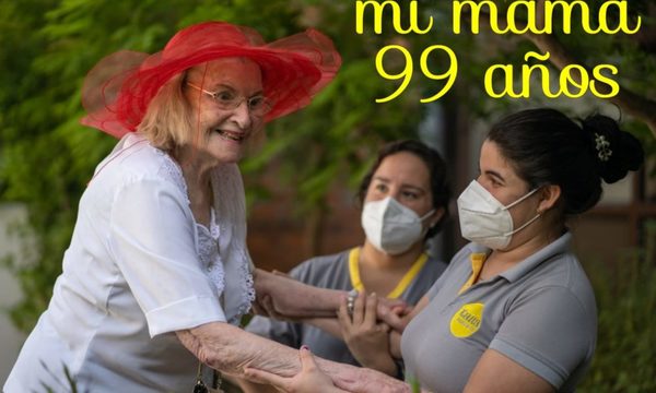 Madre de ex jueza superó el covid-19 con 99 años