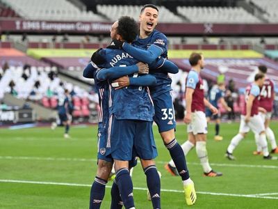 Fantástica reacción del Arsenal ante el West Ham