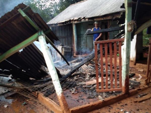 Joven murió tras explosión de garrafa por leña ardiente