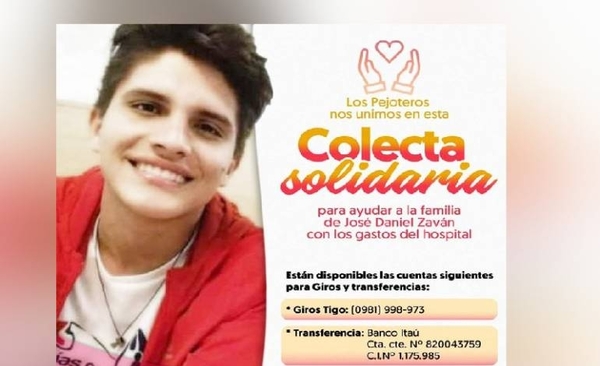 Diario HOY | Realizan colecta solidaria para sobreviviente de accidente aéreo