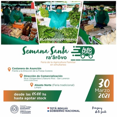 Todo lo necesario para Semana Santa en tres ferias simultáneas del MAG | .::Agencia IP::.