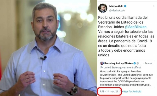 Diario HOY | Mutismo presidencial: Marito Abdo ya ni tuitea