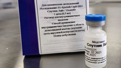 Completan los ensayos clínicos de Sputnik Light, la vacuna rusa contra el coronavirus de una sola inyección