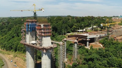 Puente de la Integración: Inician corrimiento del segundo tablero en el lado paraguayo