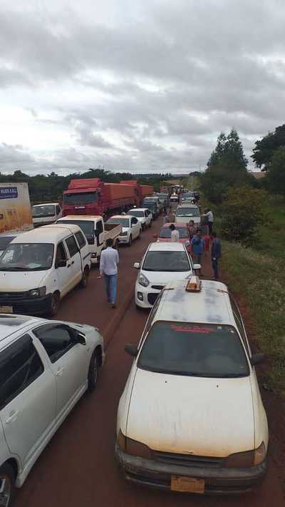 Cierre de rutas en distintos puntos del Alto Paraná