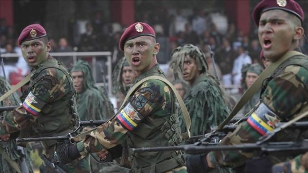 Combate en la frontera entre Colombia y Venezuela