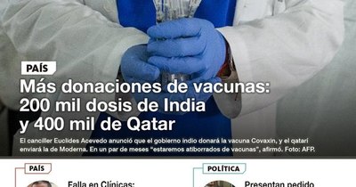 La Nación / LN PM: Las noticias más relevantes de la siesta del 22 de marzo