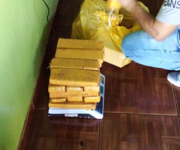 Hallan marihuana en inmediaciones de cementerio