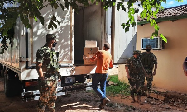 Llegan 1.400 dosis del AstraZeneca para el departamento Caaguazú