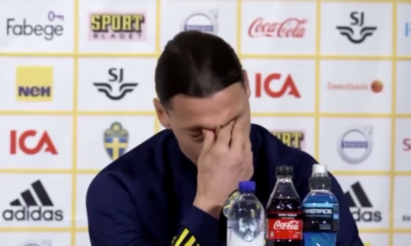 Ibrahimovic, emocionado hasta las lágrimas en su regreso a Suecia