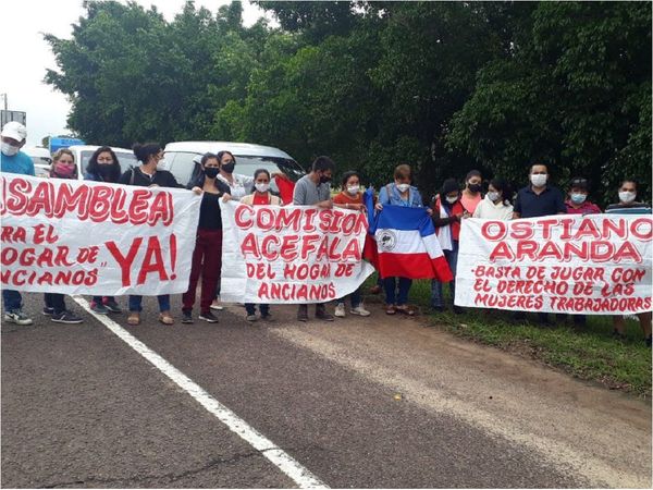 Ciudadanía de Ayolas pide cambio de comisión de hogar de ancianos