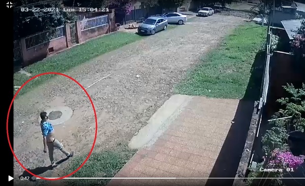 Roban moto a la luz del día (video) » San Lorenzo PY