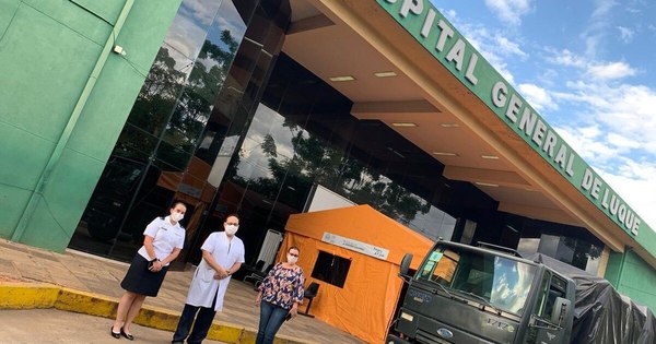 La Nación / Hospital de Luque: camas ocupadas al 100% y ya habilitaron sillones en caso de ser necesario