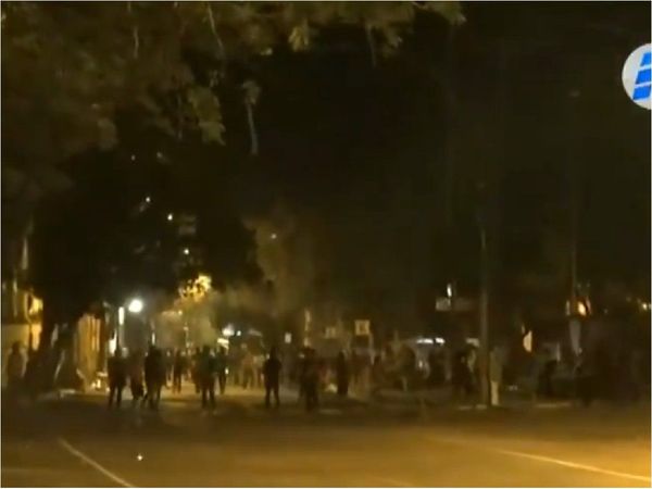 Arrojan petardos hacia la Comandancia de la Policía Nacional