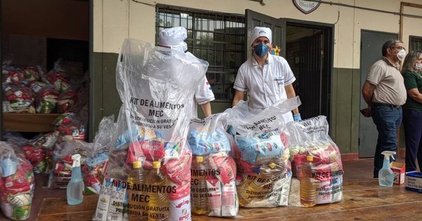 La Nación / Educación inició entrega de primeros kits de alimentos