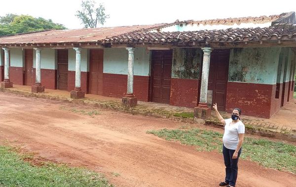 Histórica escuela de San José de los Arroyos  está en riesgo de derrumbe - Nacionales - ABC Color