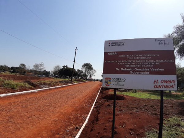 Recorte a presupuesto de la Gobernación de Alto Paraná afectará ejecución de obras - La Clave