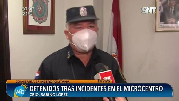 Detenidos en la Comisaría 3ª tras manifestación - SNT