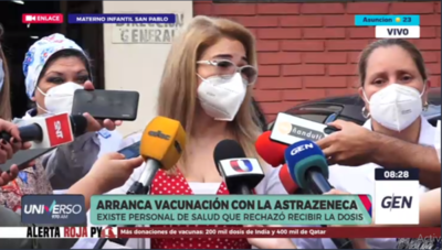 Diario HOY | Lidia Sosa, viceministra de Salud, sobre vacunación con la AstraZeneca, del mecanismo COVAX