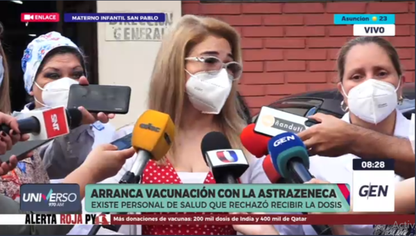 Diario HOY | Lidia Sosa, viceministra de Salud, sobre vacunación con la AstraZeneca, del mecanismo COVAX