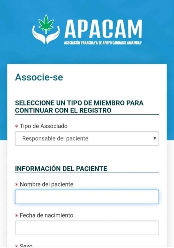 APACAM habilita plataforma On Line para registro de socios y pacientes