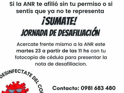 Para desafiliarse le pechearon 3 millones