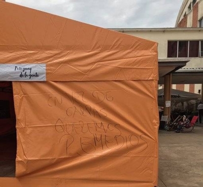 Diario HOY | “En vez de carpas queremos remedios”