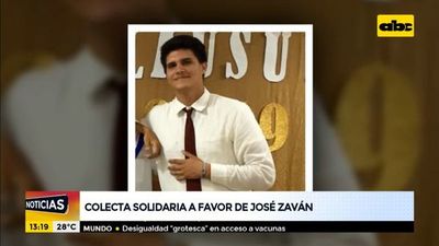 Realizan colecta solidaria a favor de José Zaván - ABC Noticias - ABC Color