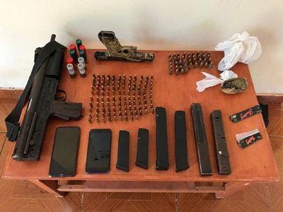 Detienen a supuestos miembros del Comando Vermelho en Capitán Bado