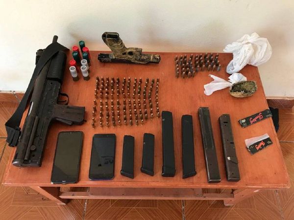 Detienen a supuestos miembros del Comando Vermelho en Capitán Bado