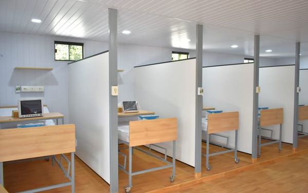 Tras cuestionamiento habilitan hospital modular - Nacionales - ABC Color