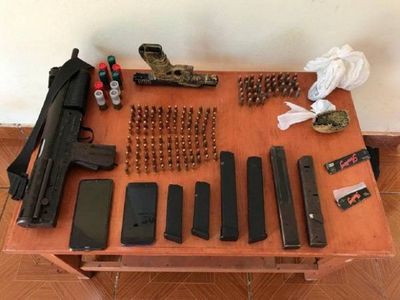 Detienen a supuestos miembros del Comando Vermelho en Capitán Bado