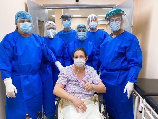 Encarnacena es la primera paciente con covid recuperada tras internación en terapia intensiva en Misiones