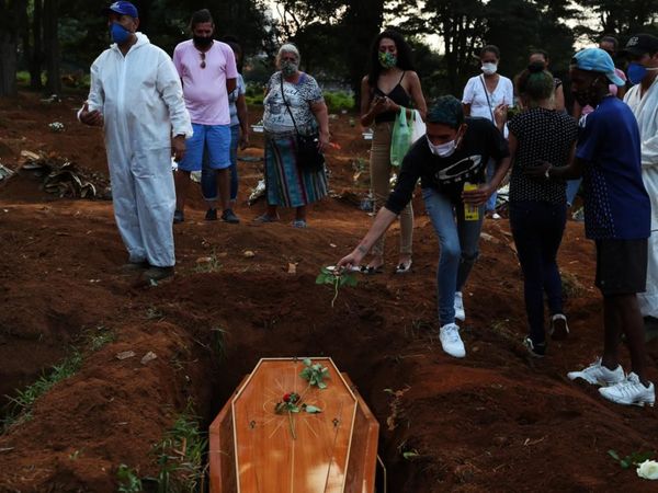 Brasil supera 3.000 muertos en un día y OPS alerta sobre terrible crisis