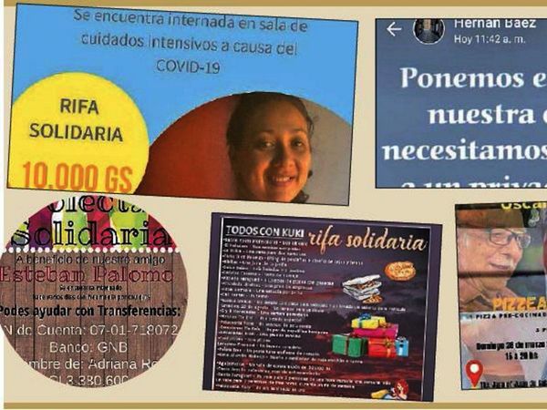 Ofrecen rifas, polladas y hasta casas para adquirir medicamentos