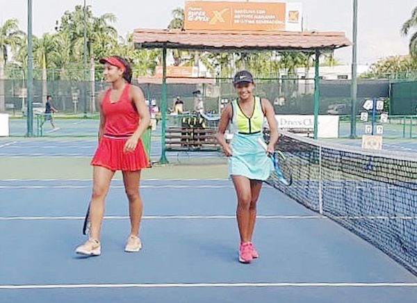 Gran jornada para Dani Vallejo y Leyla Brítez - Tenis - ABC Color