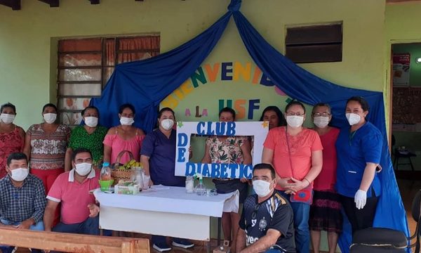 Club de Diabéticos e Hipertensos» en la USF Lomas Valentinas de Ñacunday