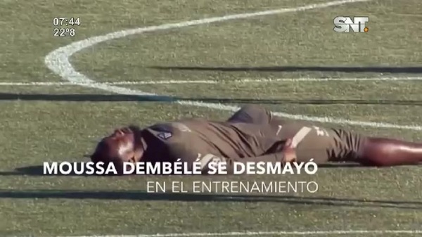 Atlético de Madrid: Moussa Dembélé se desmayó durante la práctica - SNT