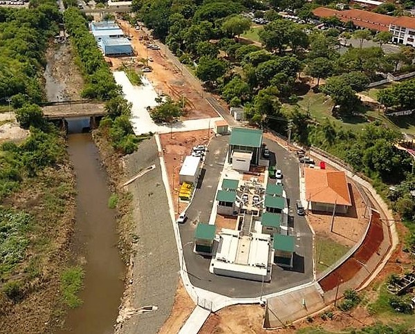 Primera planta de tratamiento de aguas residuales en Paraguay, donde apenas se trata el 4% de líquido cloacal - La Mira Digital